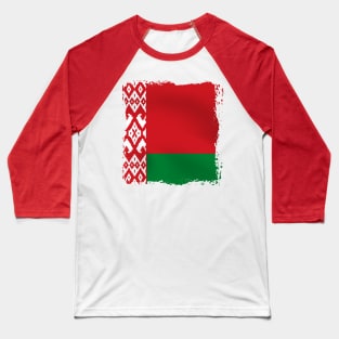 Belarus Artwork Baseball T-Shirt